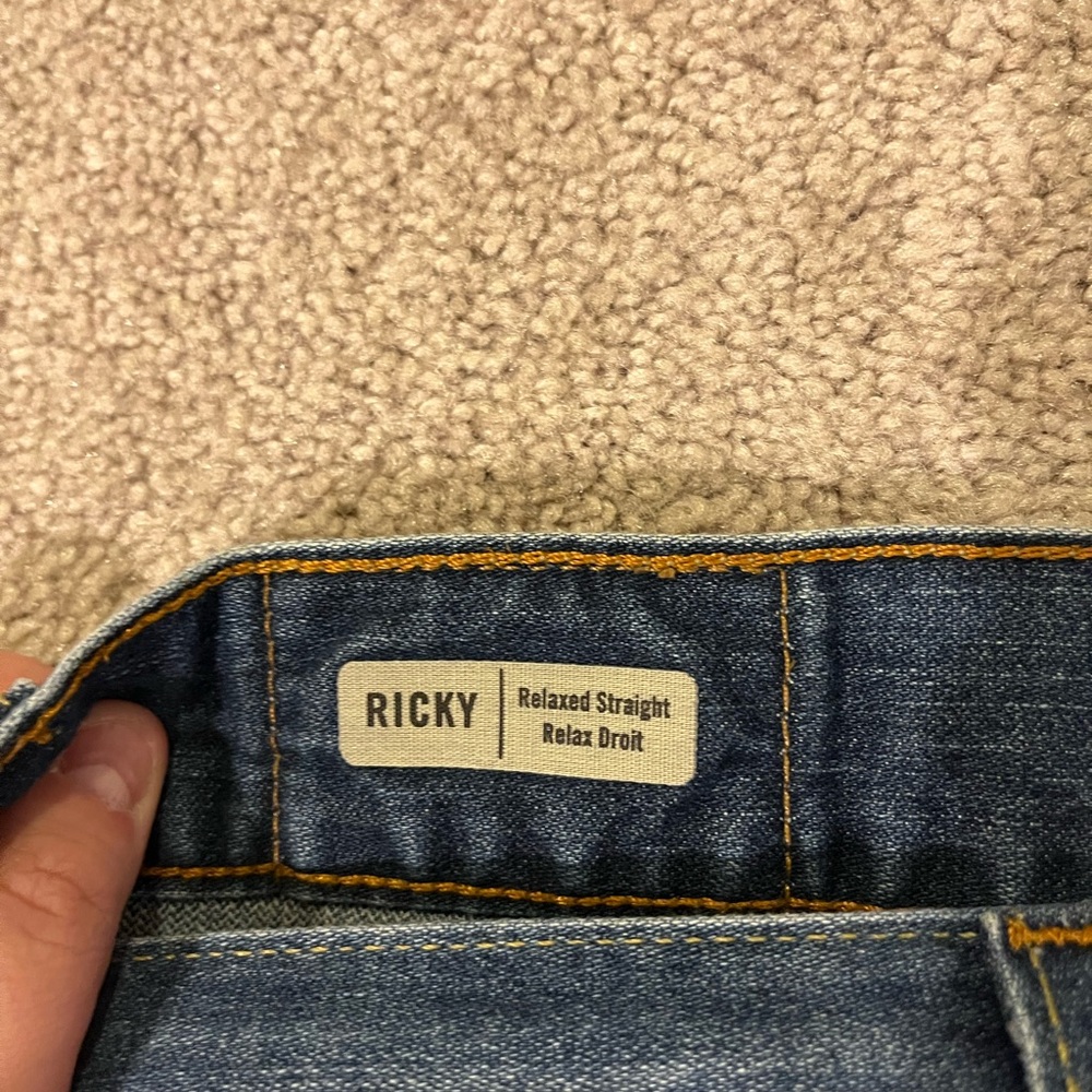 True Religion Women’s Ricky Relaxed Straight No Flap Jeans - Picture 7 of 12